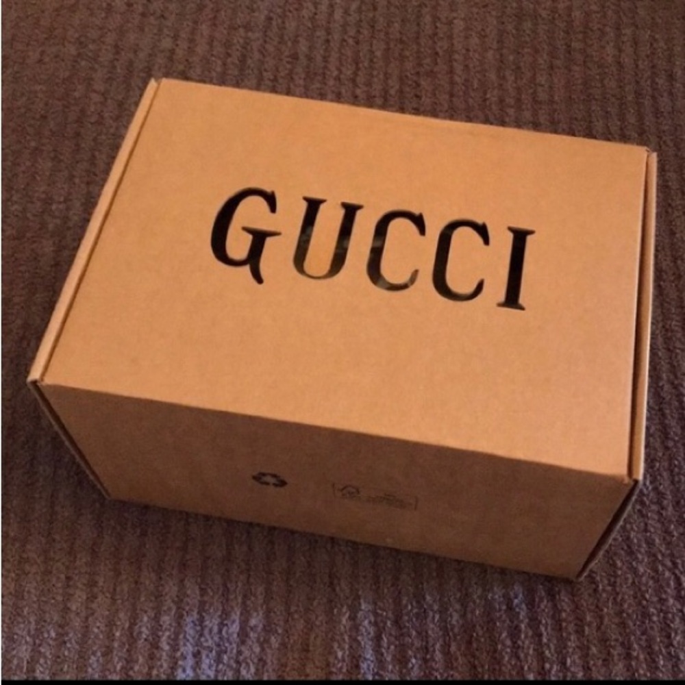 Gucci | Purse Box | Tan | H9” x W12-1/2” x D7” inch